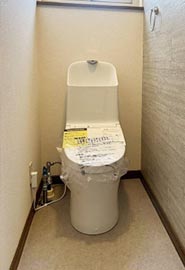 トイレ交換工事