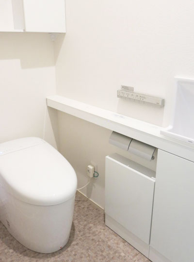 におい･便器･ノズルの3つのきれいを叶えたトイレ